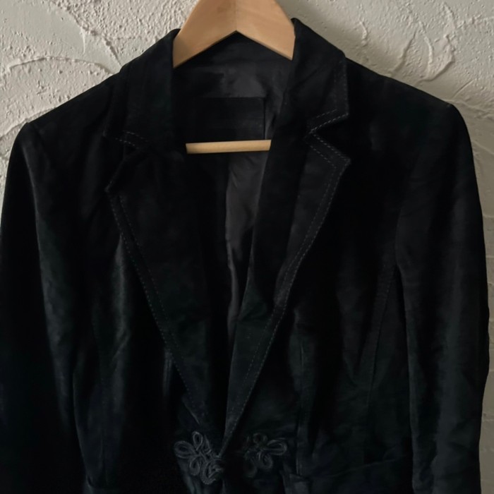 《50%off sale》 velor tailored jacket | Vintage.City 빈티지숍, 빈티지 코디 정보
