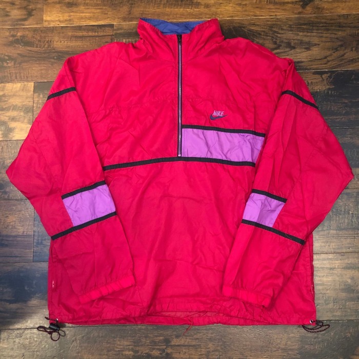 90s OLD NIKE/anorak nylon jacket/銀タグ/XL | Vintage.City 빈티지숍, 빈티지 코디 정보