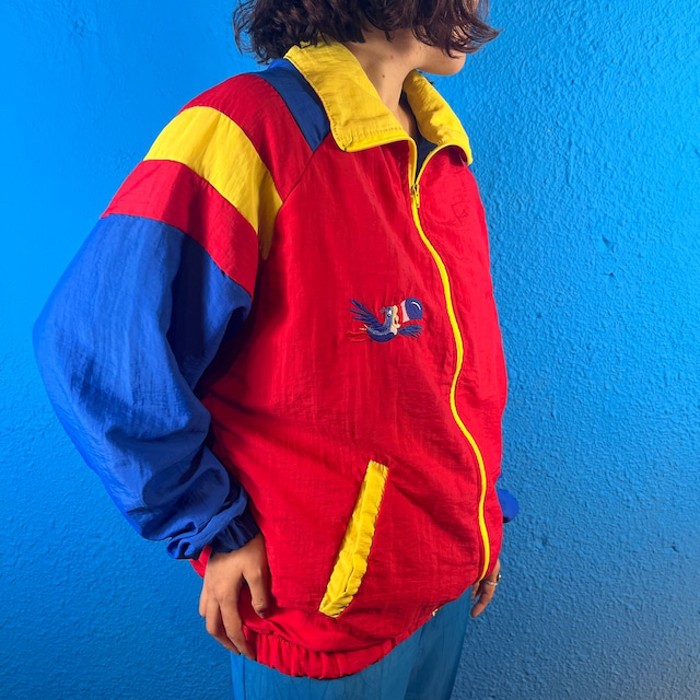 90s Kellog's Nylon Jacket(Jumper) | Vintage.City 빈티지숍, 빈티지 코디 정보