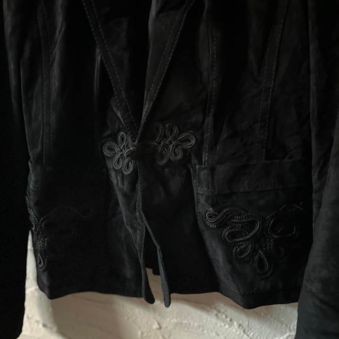《50%off sale》 velor tailored jacket | Vintage.City 古着屋、古着コーデ情報を発信