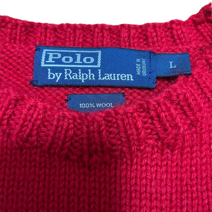 90's~ Polo Ralph Lauren wool sweater | Vintage.City 빈티지숍, 빈티지 코디 정보