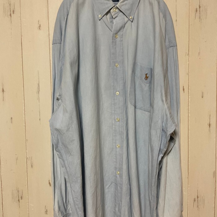 Ralph Lauren big shirt | Vintage.City 古着屋、古着コーデ情報を発信