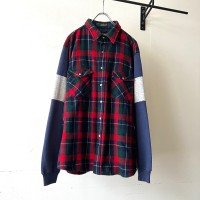 90's Levi's Sweat Sleeve Check Shirt | Vintage.City ヴィンテージ 古着