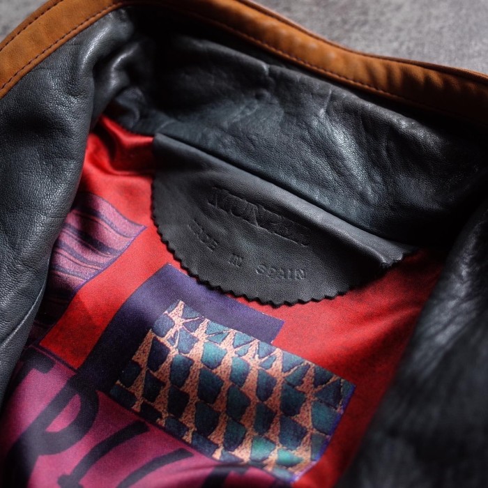 Gimmicks Design  Zip-Up Nuback Leather J | Vintage.City 빈티지숍, 빈티지 코디 정보