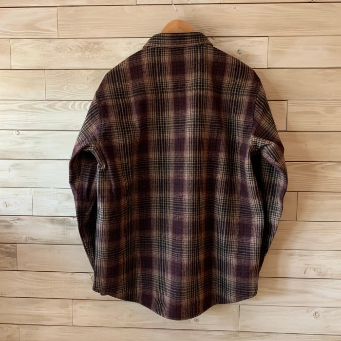 GREEN CLOTHING WOOL FLANNEL SHIRTS | Vintage.City 古着屋、古着コーデ情報を発信