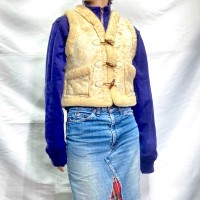 Sheepskin mouton vest | Vintage.City ヴィンテージ 古着