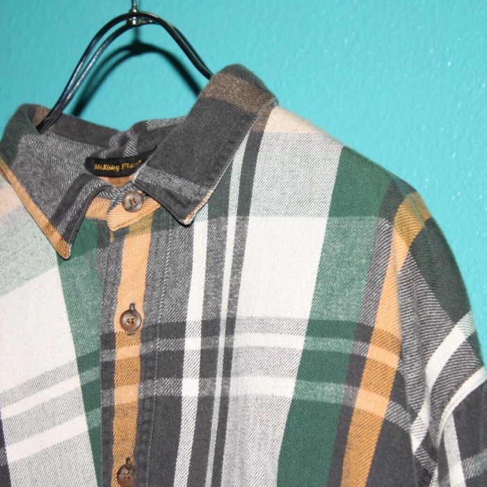 90s Eddie Bauer Cotton Flannel Shirt XL | Vintage.City 古着屋、古着コーデ情報を発信