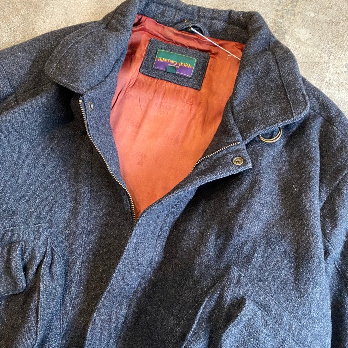 flight jacket type wool jacket | Vintage.City 古着屋、古着コーデ情報を発信
