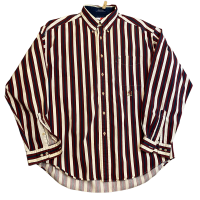ビンテージ 90年代 トミーヒルフィガー ロゴ刺繍 ボタンダウンシャツ L | Vintage.City ヴィンテージ 古着