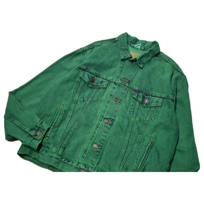 Old Levis Over dye Denim Jacket | Vintage.City 古着屋、古着コーデ情報を発信