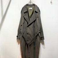 “BOULEVARD CLUB” Peach Skin Long Trench | Vintage.City ヴィンテージ 古着