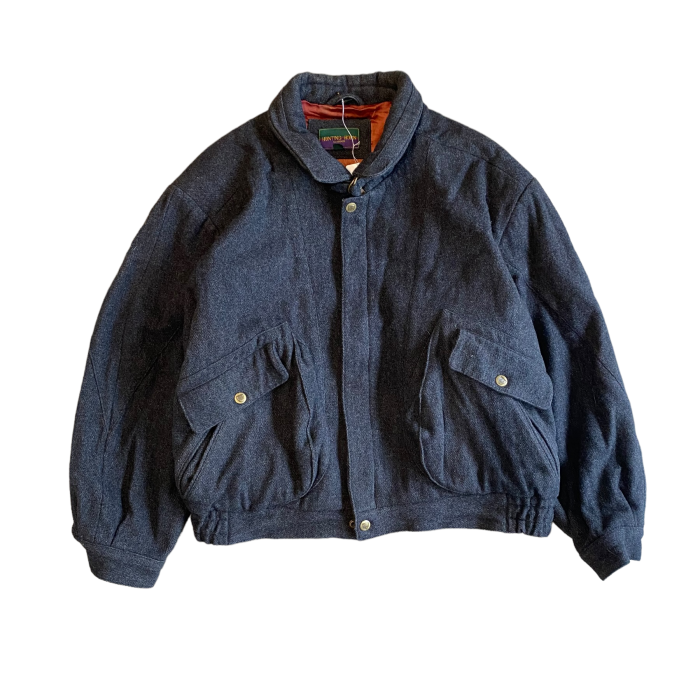 flight jacket type wool jacket | Vintage.City Vintage Shops, Vintage Fashion Trends