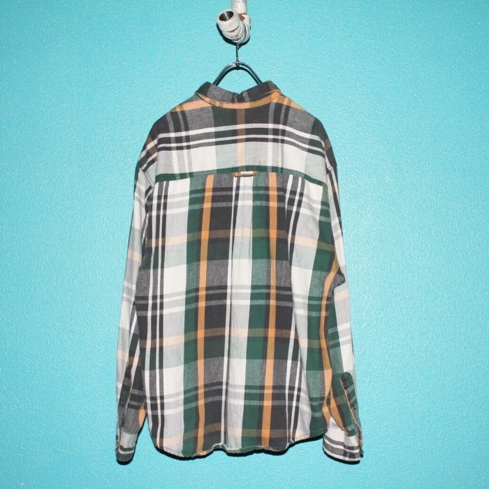 90s Eddie Bauer Cotton Flannel Shirt XL | Vintage.City 古着屋、古着コーデ情報を発信