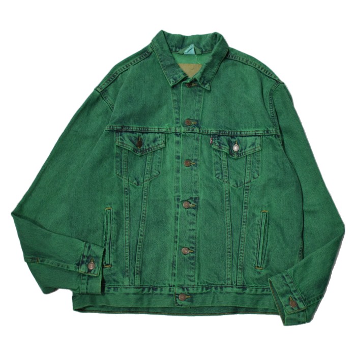 Old Levis Over dye Denim Jacket | Vintage.City 古着屋、古着コーデ情報を発信