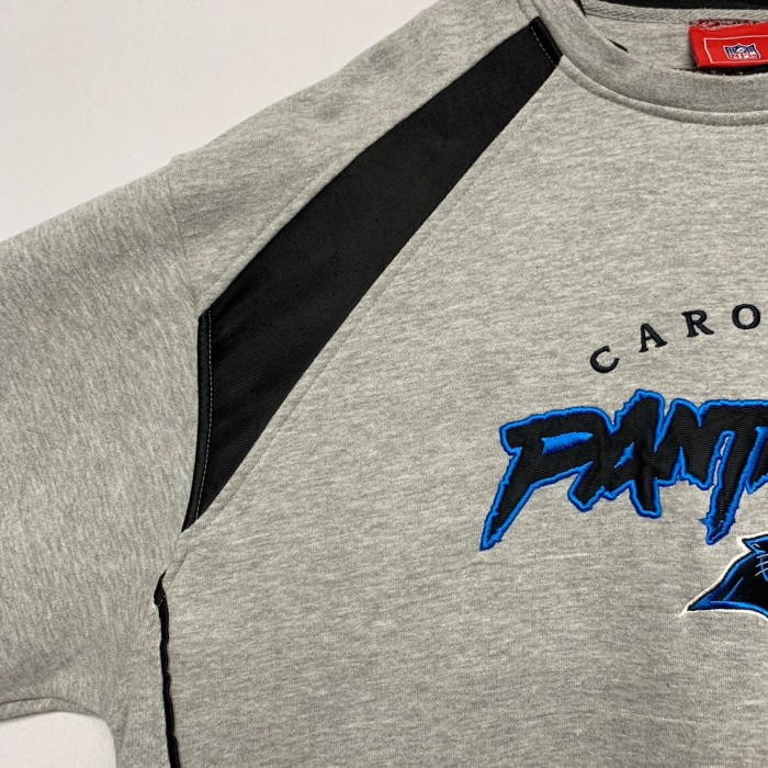 90-00’s “PANTHERS” Embroidered Sweat SH | Vintage.City 古着屋、古着コーデ情報を発信