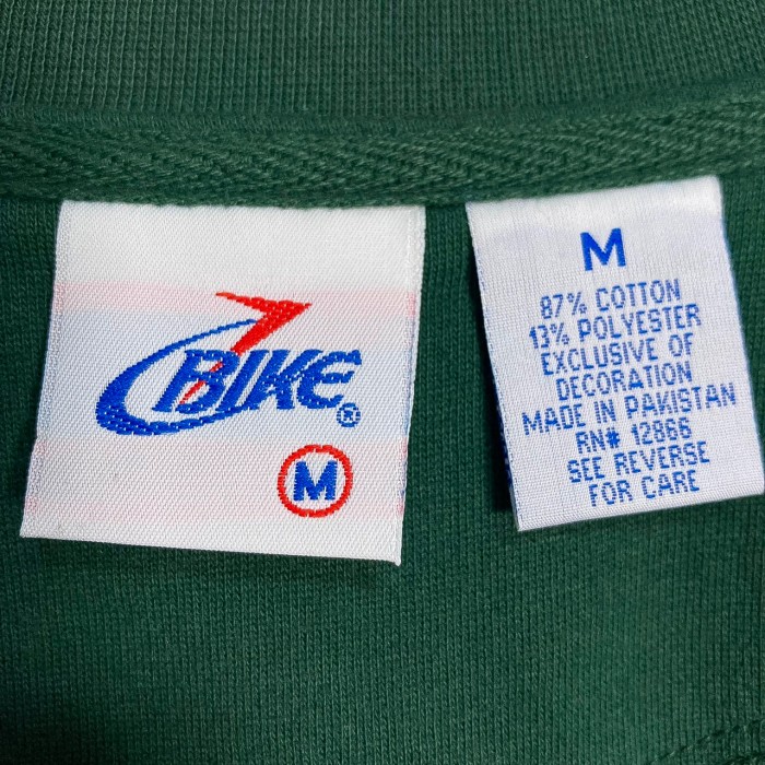90s BIKE L/S bi-color design sweatshirt | Vintage.City 古着屋、古着コーデ情報を発信