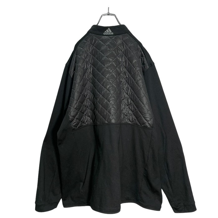 adidas zip-up switching quilting jacket | Vintage.City 古着屋、古着コーデ情報を発信