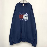 90’s Bootleg “”TOMMY HILFIGER” Print SW | Vintage.City ヴィンテージ 古着