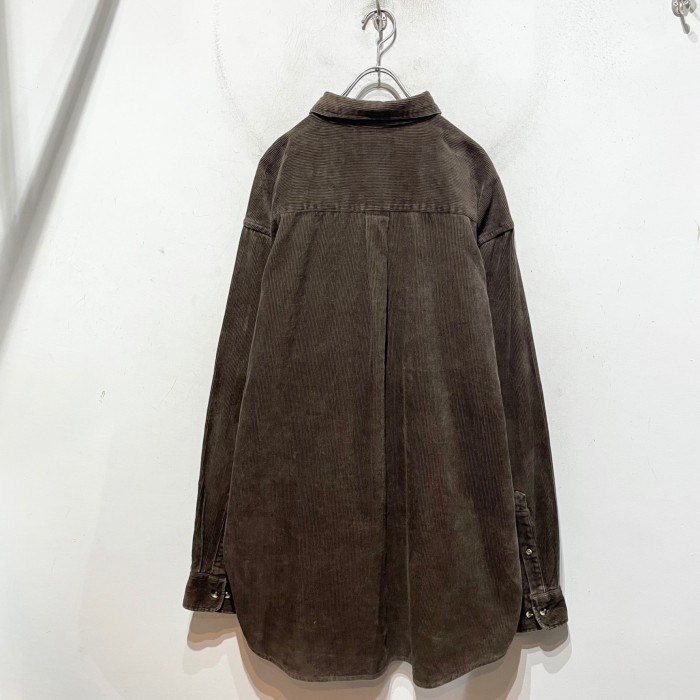 “STUDIO J•A•B” L/S Corduroy Shirt | Vintage.City 古着屋、古着コーデ情報を発信