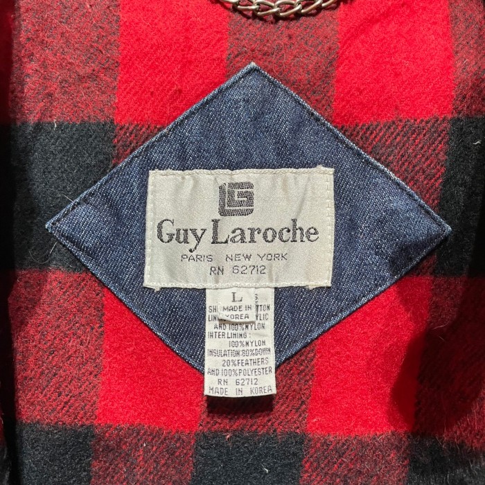 “Guy Laroche” Denim Down Jacket | Vintage.City 빈티지숍, 빈티지 코디 정보