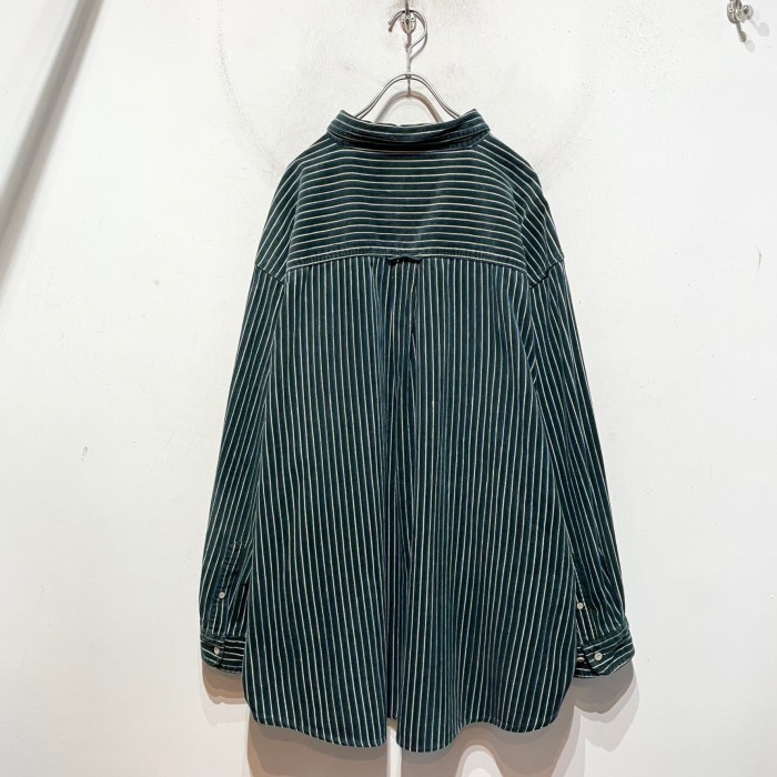 “NWT” L/S Stripe Corduroy Shirt | Vintage.City 古着屋、古着コーデ情報を発信