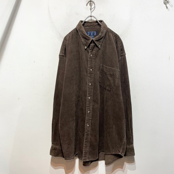 “STUDIO J•A•B” L/S Corduroy Shirt | Vintage.City 빈티지숍, 빈티지 코디 정보