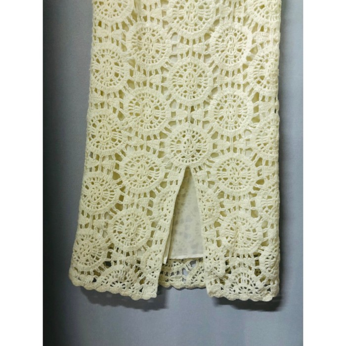 70s Crochet maxi skirt | Vintage.City 古着屋、古着コーデ情報を発信