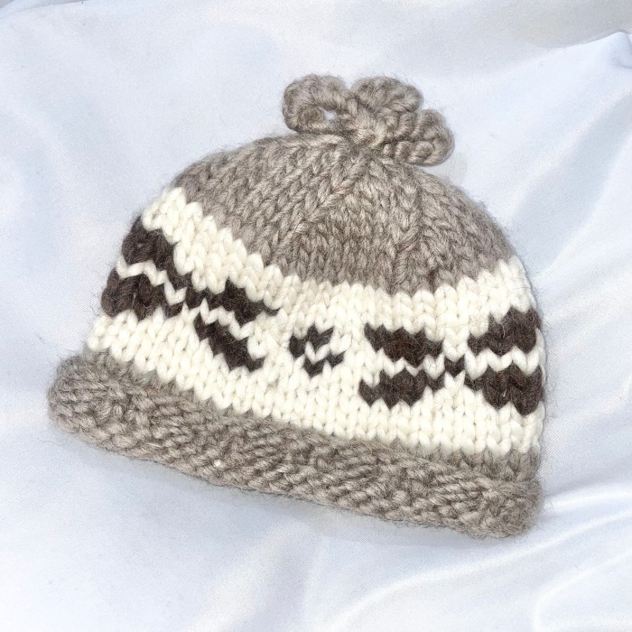 deadstock CANADA handknit cap | Vintage.City 빈티지숍, 빈티지 코디 정보
