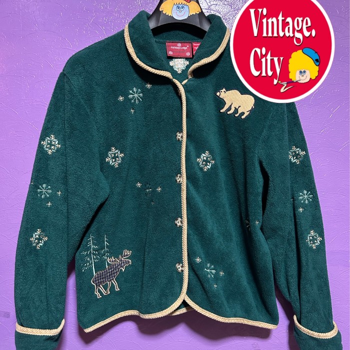 75)未使用品フリースジャケット | Vintage.City 古着屋、古着コーデ情報を発信