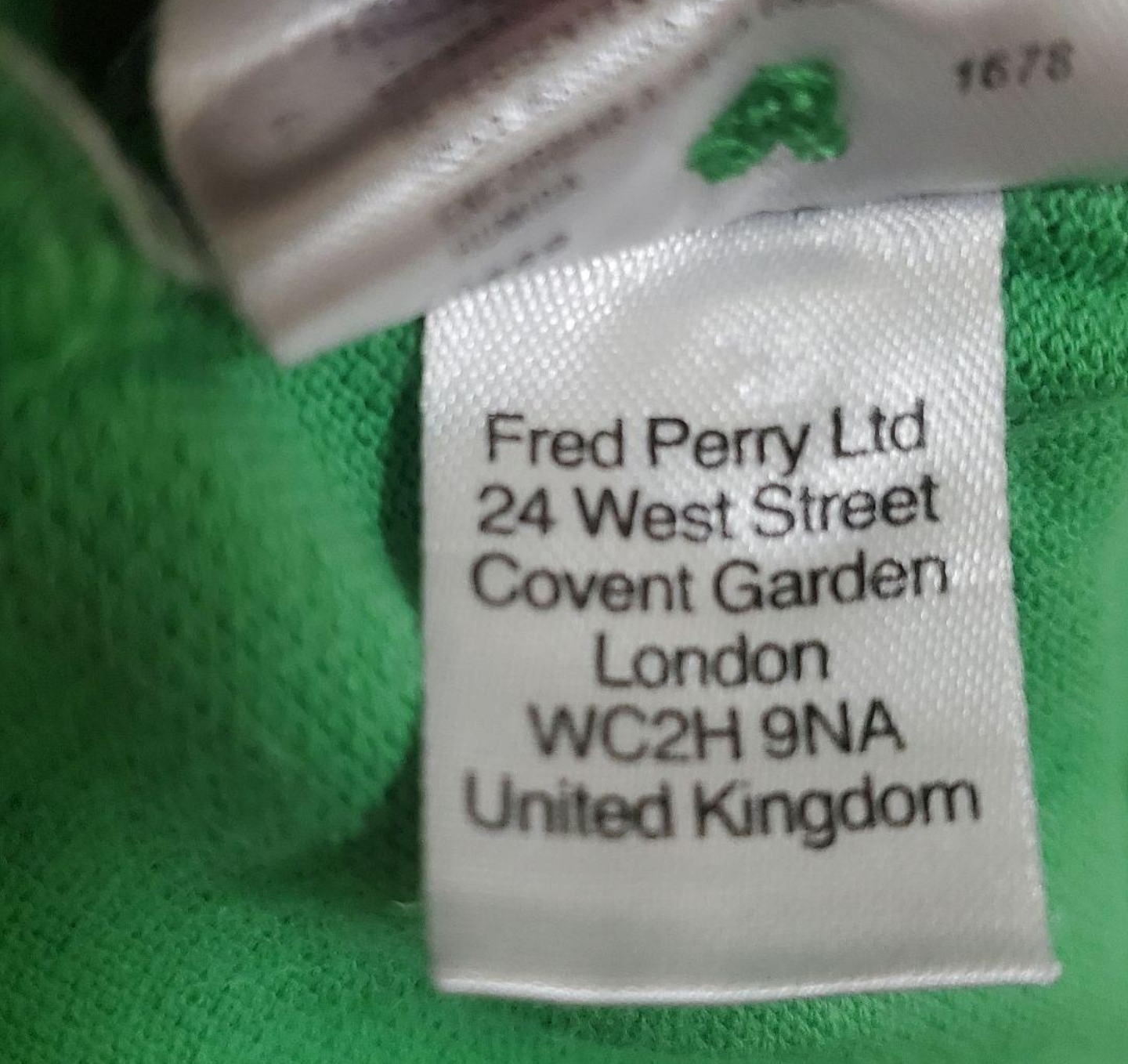 FRED PERRY フレッドペリー 刺繍ロゴ ポロシャツ 緑 グリーン 