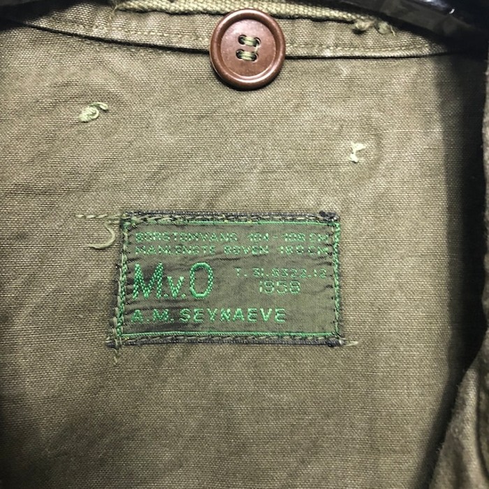 貴重 1950s ベルギー軍 実物 M.V.O ヴィンテージ フィールドジャケッ | Vintage.City 古着屋、古着コーデ情報を発信