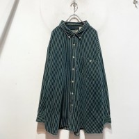 “NWT” L/S Stripe Corduroy Shirt | Vintage.City ヴィンテージ 古着