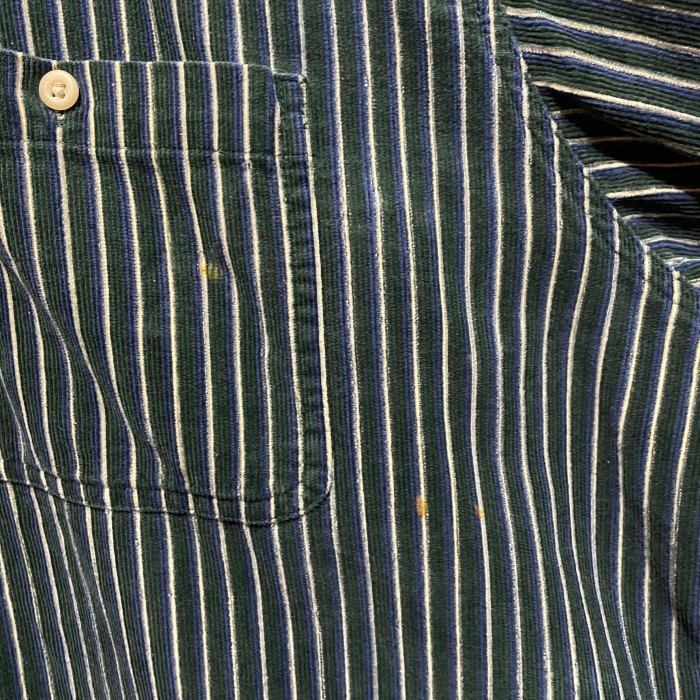 “NWT” L/S Stripe Corduroy Shirt | Vintage.City 빈티지숍, 빈티지 코디 정보