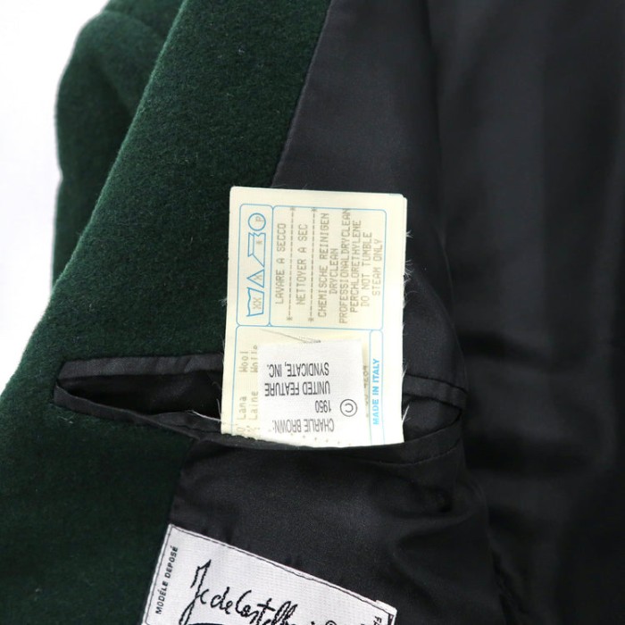 JC DE CASTELBAJAC × SNOOPY 2Bツイードジャケット | Vintage.City 古着屋、古着コーデ情報を発信