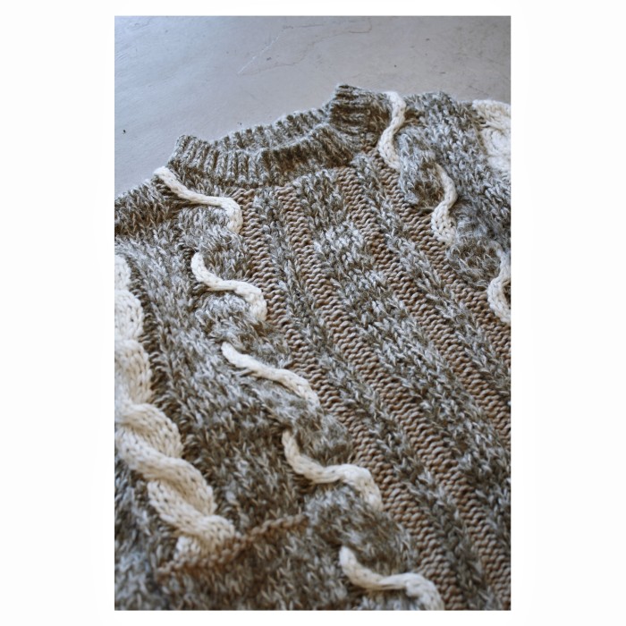 1980s 3D Knit Cable Sweater | Vintage.City Vintage Shops, Vintage Fashion Trends