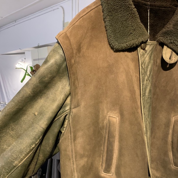 suede leather jacket | Vintage.City 빈티지숍, 빈티지 코디 정보
