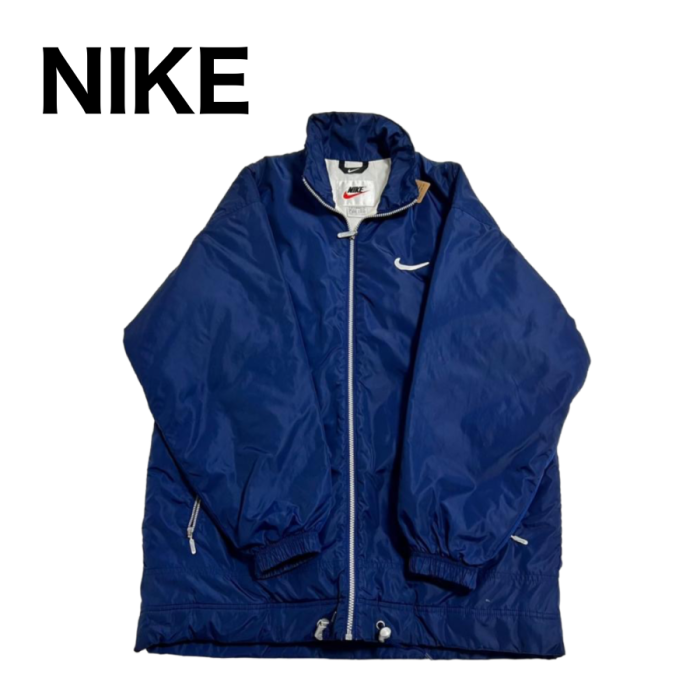 【687】NIKE ナイロンジャケット 青 Ｍサイズ | Vintage.City 古着屋、古着コーデ情報を発信