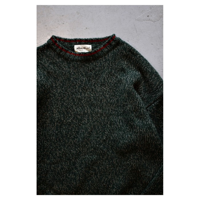 1990s “Eddie Bauer” Mix Knit Sweater | Vintage.City 古着屋、古着コーデ情報を発信