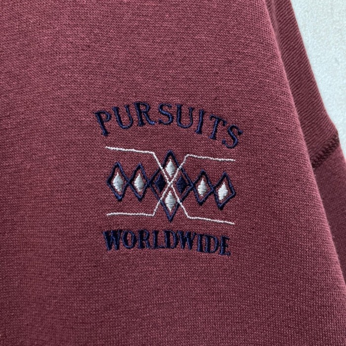 “PURSUITS” One Point Sweat Shirt | Vintage.City 빈티지숍, 빈티지 코디 정보