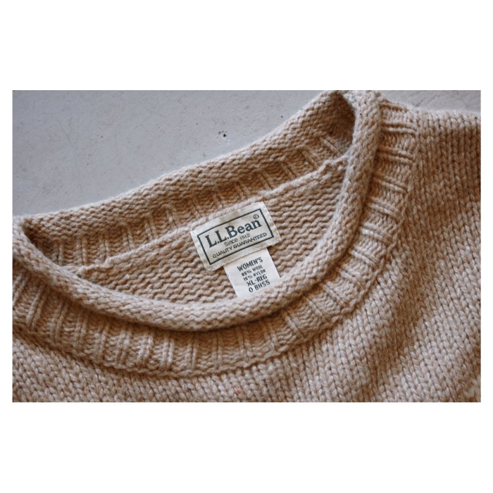 1990s L.L. Bean Rollneck Nordic Sweater | Vintage.City 古着屋、古着コーデ情報を発信