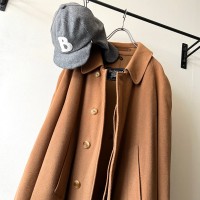 Old Burberry Cashmere Balmacaan Coat | Vintage.City ヴィンテージ 古着