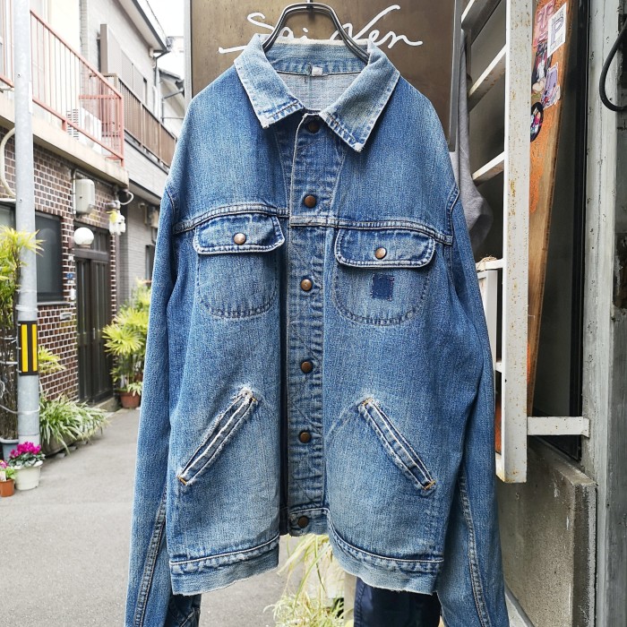 70's denim jacket :type 124MJ | Vintage.City Vintage Shops, Vintage Fashion Trends