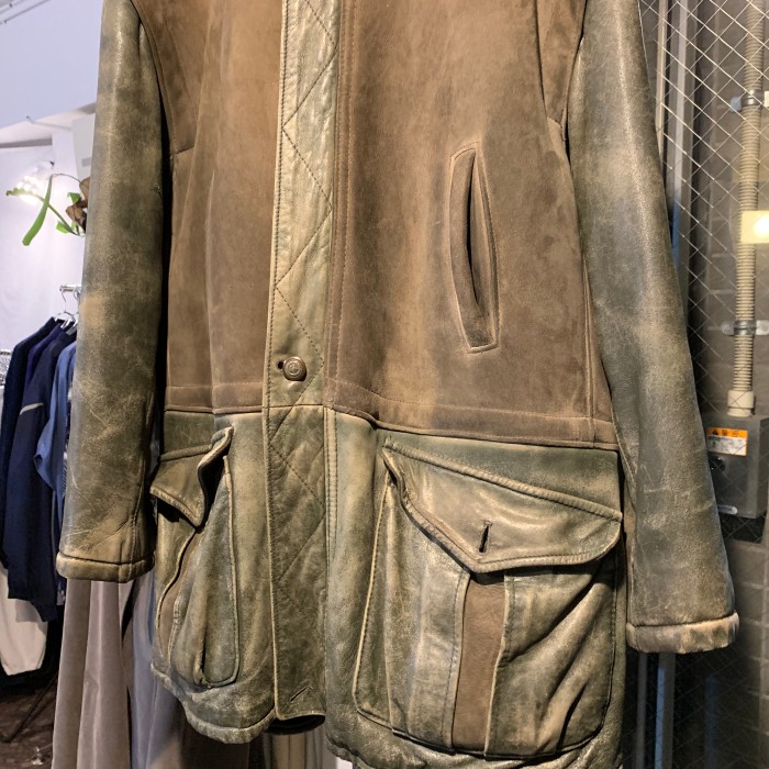 suede leather jacket | Vintage.City 빈티지숍, 빈티지 코디 정보