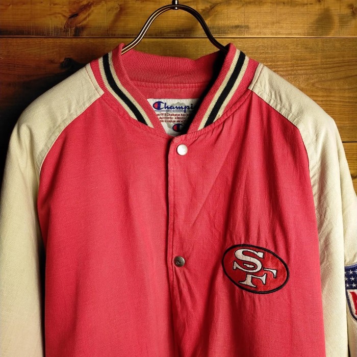 Champion / 49ers Stadium Jacket / USED | Vintage.City 古着屋、古着コーデ情報を発信