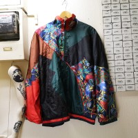 80~90's art nylon jacket | Vintage.City ヴィンテージ 古着