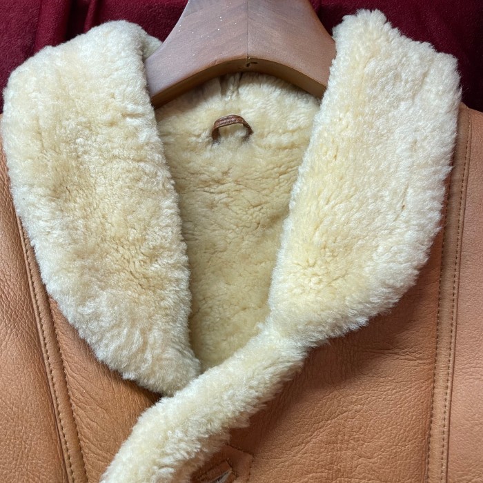 boa mouton lunch coat | Vintage.City 古着屋、古着コーデ情報を発信