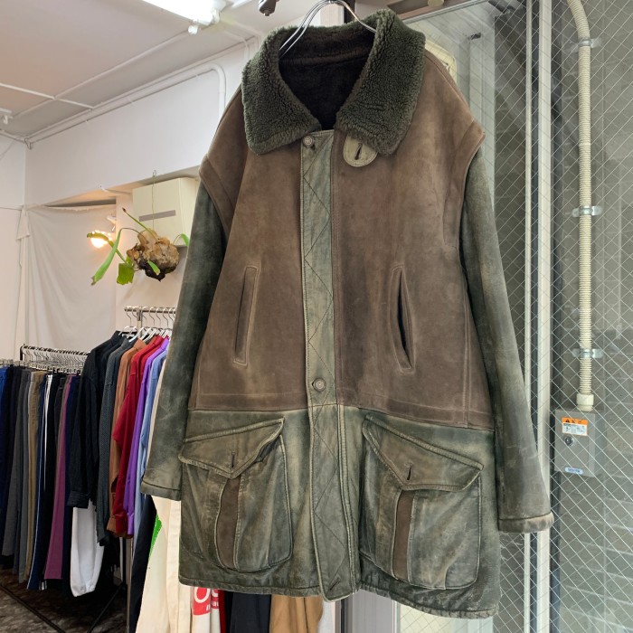 suede leather jacket | Vintage.City 古着屋、古着コーデ情報を発信
