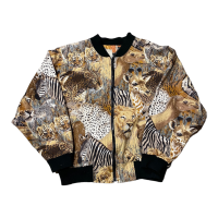 90s animal blouson jacket | Vintage.City ヴィンテージ 古着
