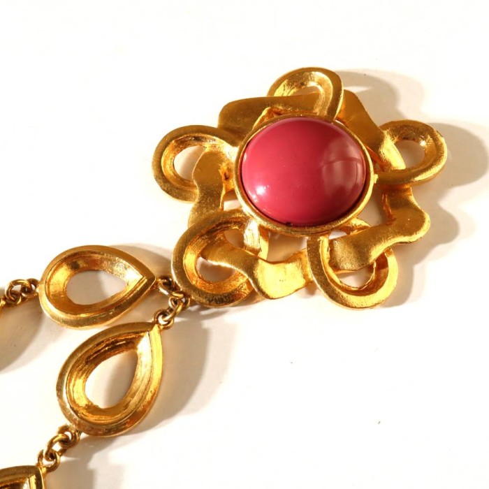 CARITA Paris 80s vintage flower necklace | Vintage.City 古着屋、古着コーデ情報を発信