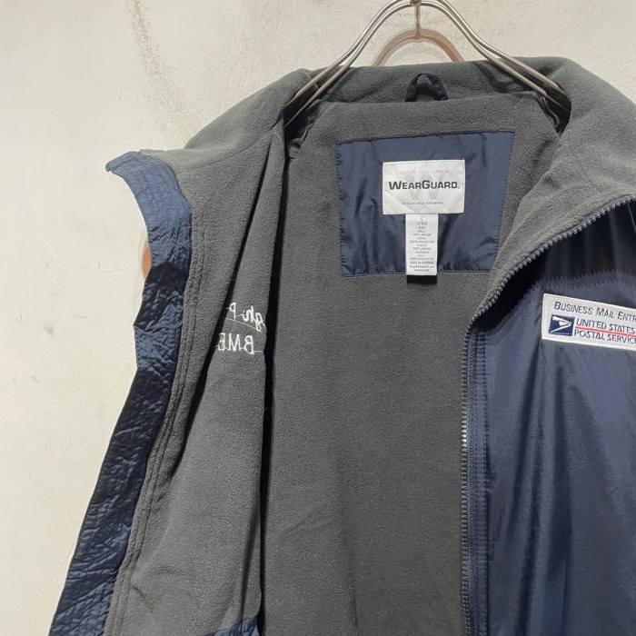 “USPS” Fleece Lining Nylon Jacket | Vintage.City 古着屋、古着コーデ情報を発信